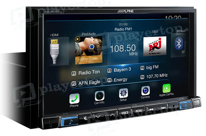 Autoradio Alpine 2 DIN